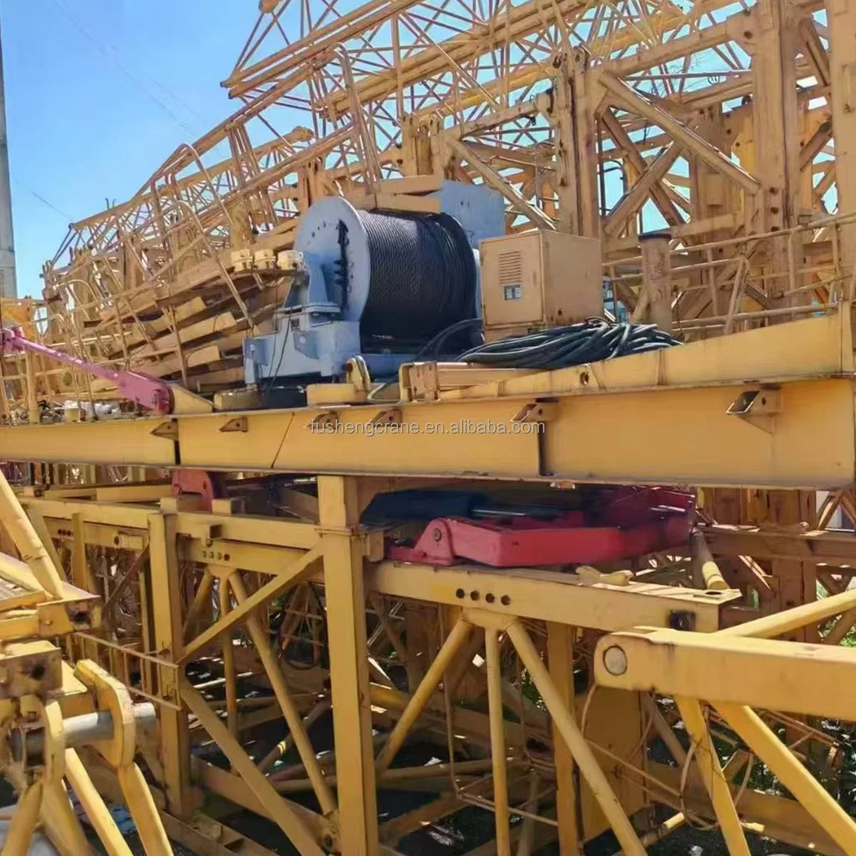 Construction Freestanding 7530 Tower Crane and Construction Hoist Supplier