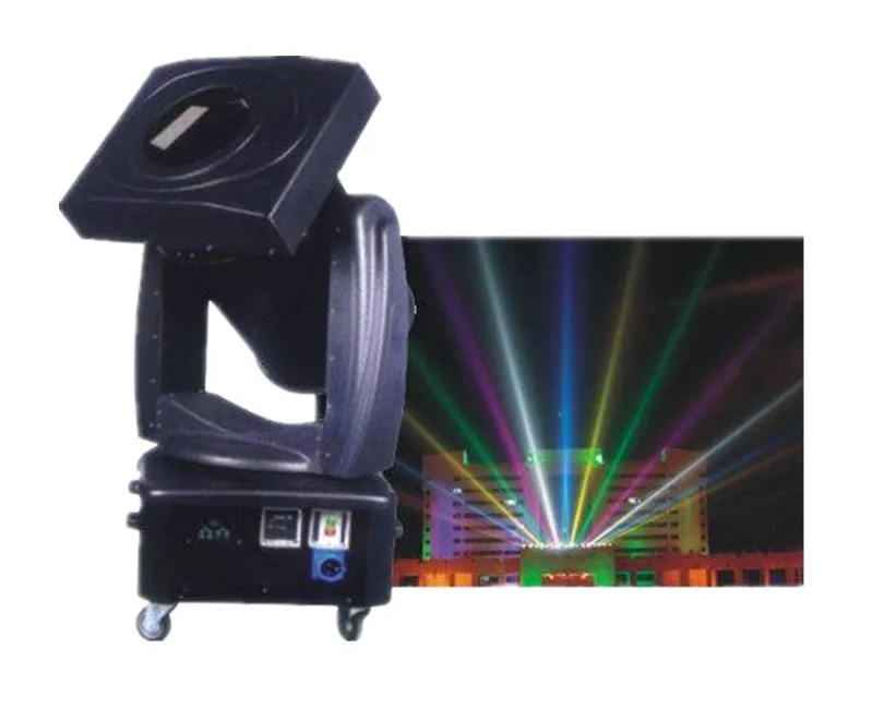 xenon lamp 4KW-5KW moving head color changing outdoor sky tracker light/sky search light cmy