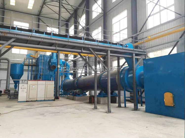 Large Capacity Drum Dryer for Mineral Powder, Sand, White Mud, Kaolin, Bauxite, Soil Drying Machine