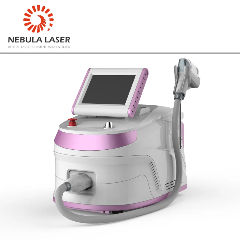 Triple wavelength 755nm 808nm 1064nm diode laser hair removal machine,two big spot size 15*30mm + 10*12mm