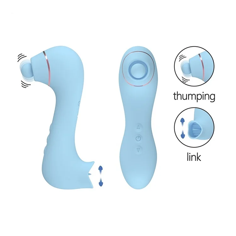 2 в 1 Мини-постукивающая и облизывающая секс-игрушка Av Wand Massager вибратор клиторальный G Spot женская