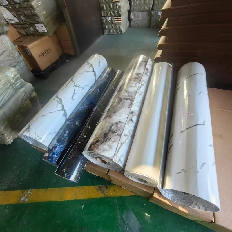 Wholesale Luxury Wallpaper For Bedroom Soundproof Decorative Wall Panels Marble Foam Wallpaper For Interior Decoration