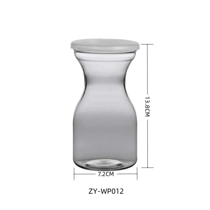 1.5L Plastic water pitcher water jug ,juice bottle with flat Lid for restaurant and home