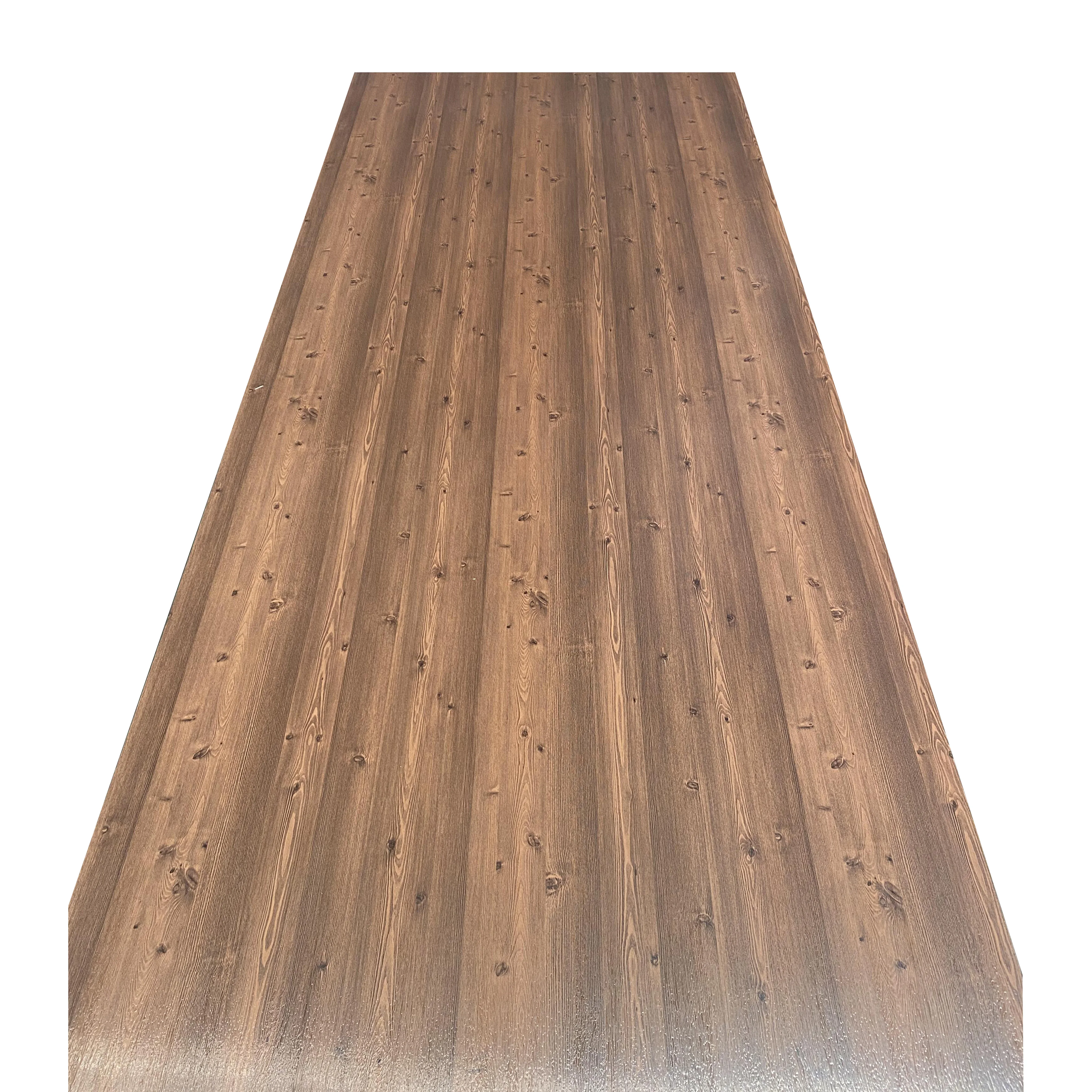 Metal Texture WPC Wall Panel Interior Decoration Bamboo Charcoal Wood Veneer waterproof