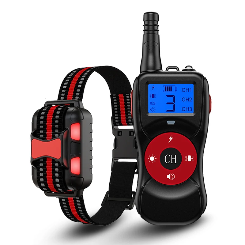 Товары для домашних животных, оптовая продажа, нейлоновый водонепроницаемый перезаряжаемый светящийся ошейник, ошейник для собак со светодиодной подсветкой, ошейник для собак