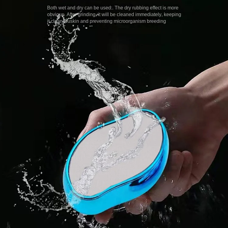 Arms Fast Easy Painless  Magic Hair Removal Crystal Pads Hair Eraser Purple Crystal Hair Remover for Women