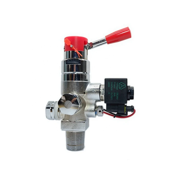 Professional manufacture cheap 15-20 MPa co2 fire detector extinguishing valve