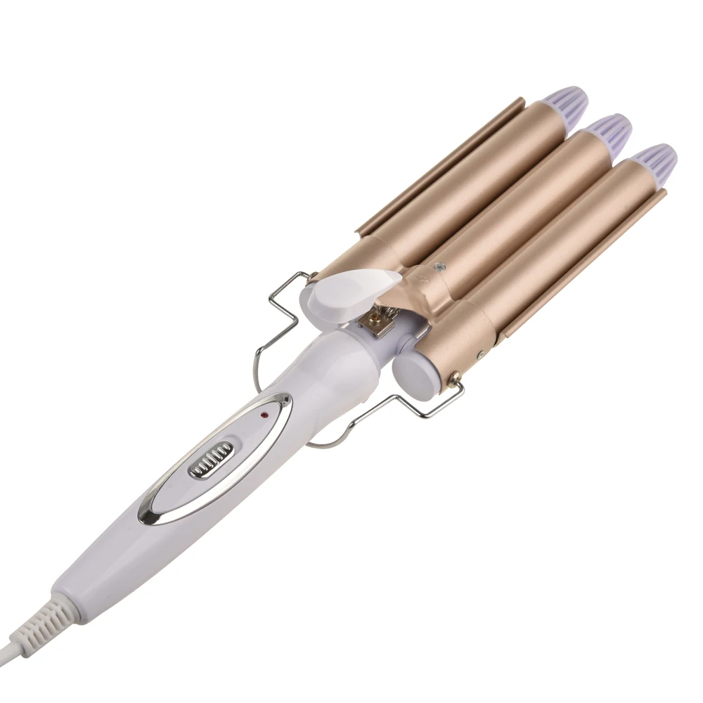Factory Direct Price Private Label 3 Barrel Safety Hair Curlers