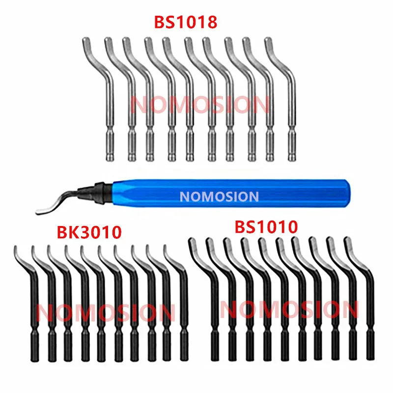 BK2010  10pcs/lot  S10 Blades Hand Deburring Tool from nomosion