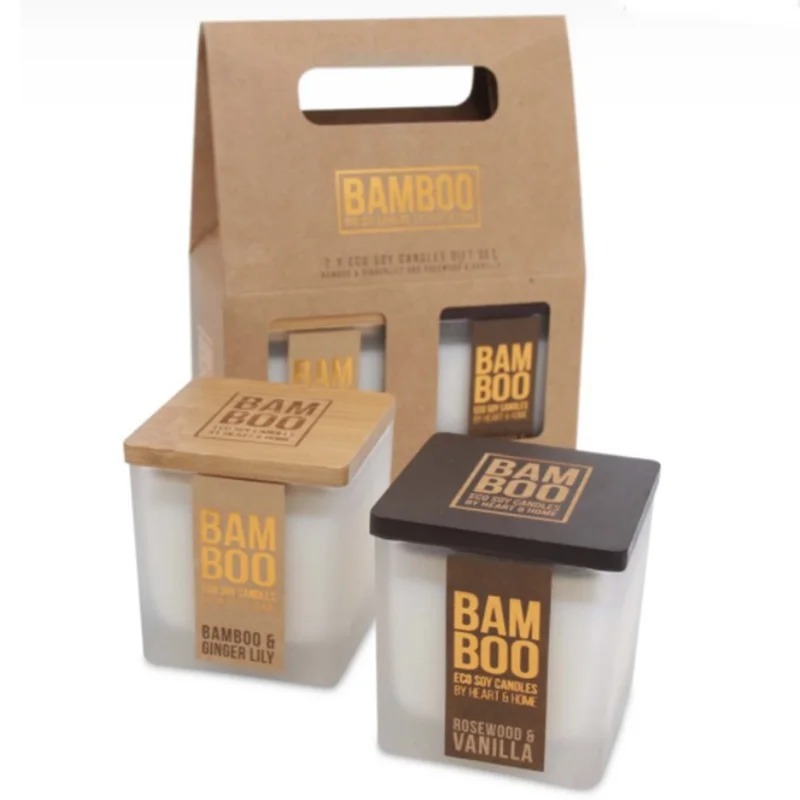 Wedding painting cylinder packaging home decorative wood lid glass candle jar with custom luxury scented candle wholesale