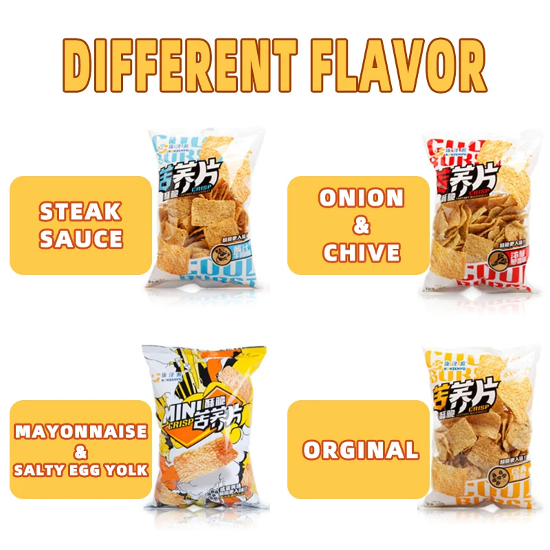 NLF Customized Packaging wheat thins crackers natural puffed chinese snack mix cracker for rice cracker