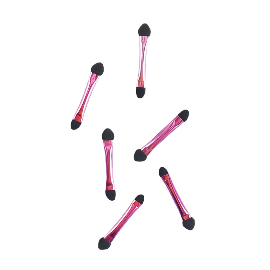 OumanLin Private Label Disposable Double Side Face Eyeshadow Applicator Wand Makeup Sponge Brush Applicator