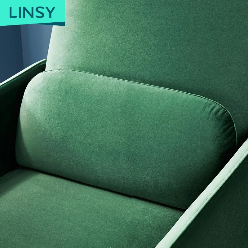 
Linsy Home nordic minimalist living room fabric luxury functional sofa single chair 