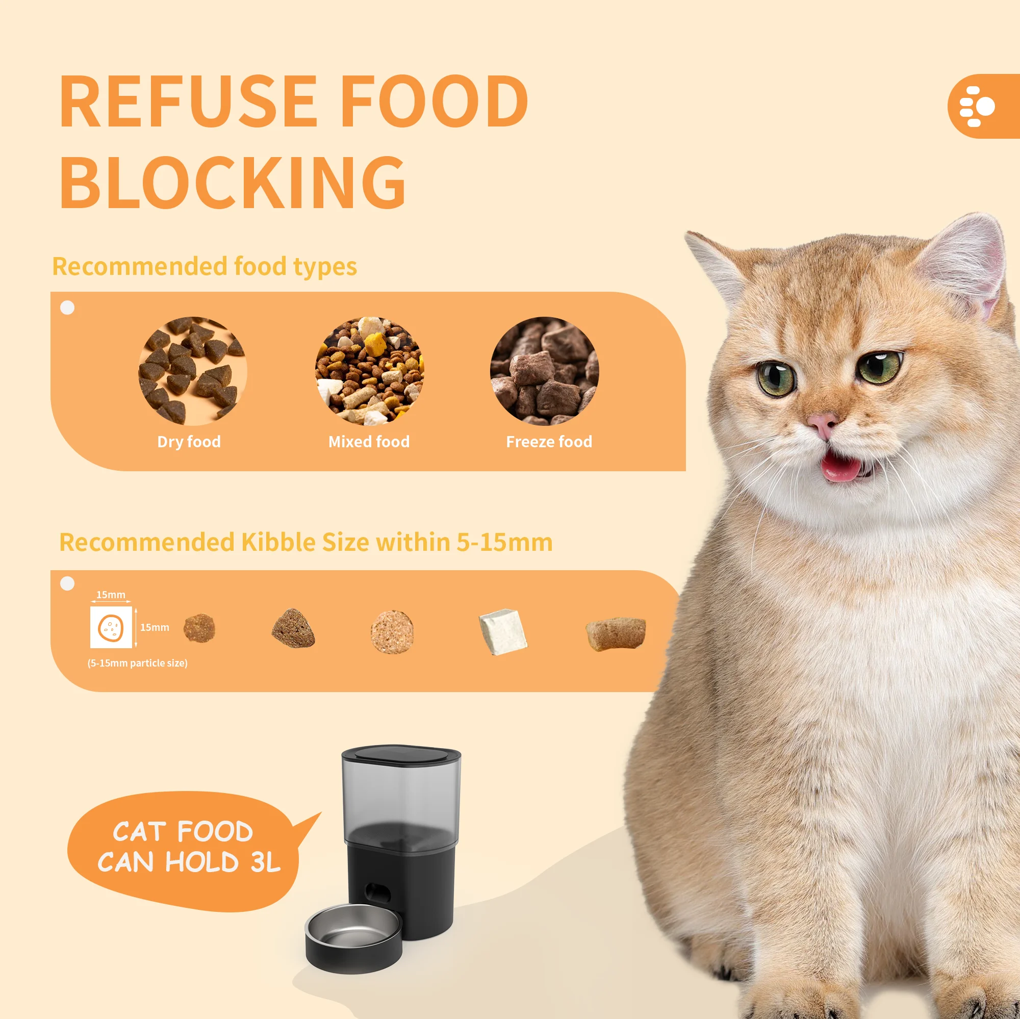 Cat dog Eco-friendly pet drinking water fountain wifi APP control dry food dispenser timed setting smart automatic pet feeder