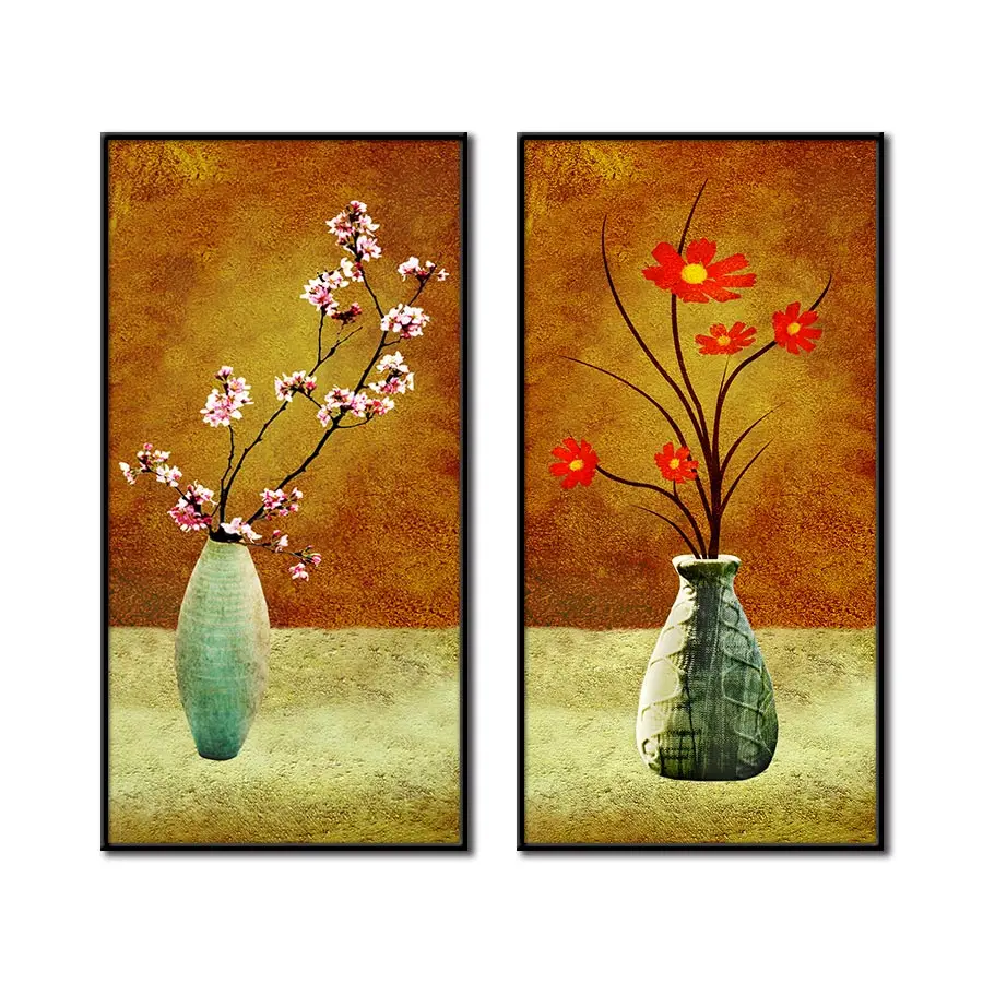 Cross Stitch Kits Embroidery DIY Needlework 11CT Stamped Kit and 14CT Counted Set for Home Decoration Patterns Flowers NCMF058