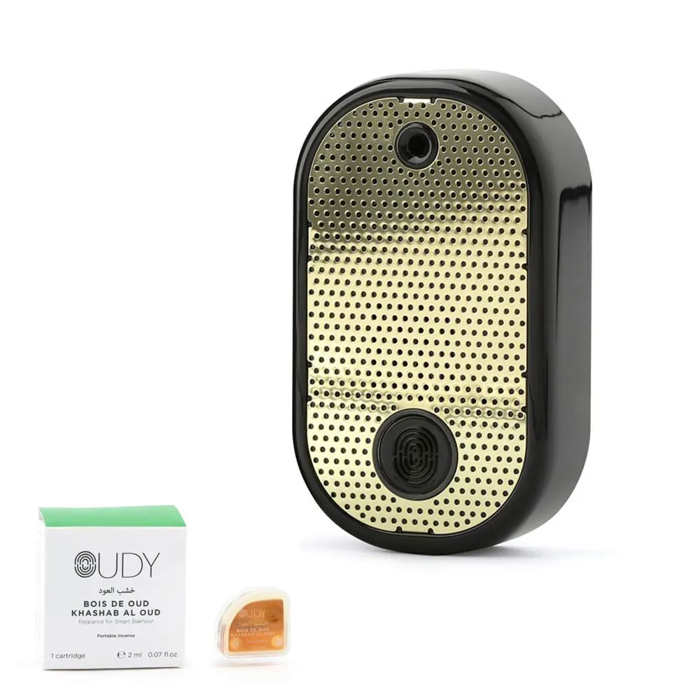 Oudy умная портативная курильница для благовоний для уникального пустого флакона для духов, бутылки с ароматом и флаконы для духов синего цвета