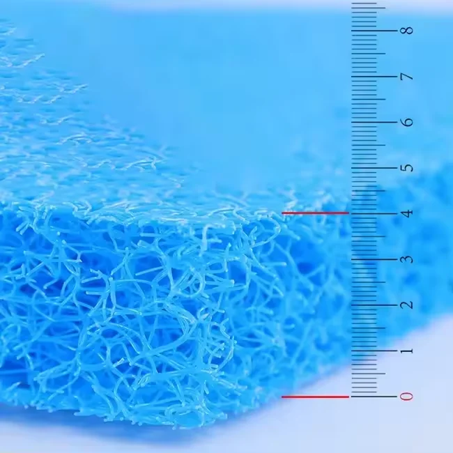 Corrosion Resistant High-Strength Blue White Cotton Filter Foam Filter Cloth Air Filter Paper For Air Purifier