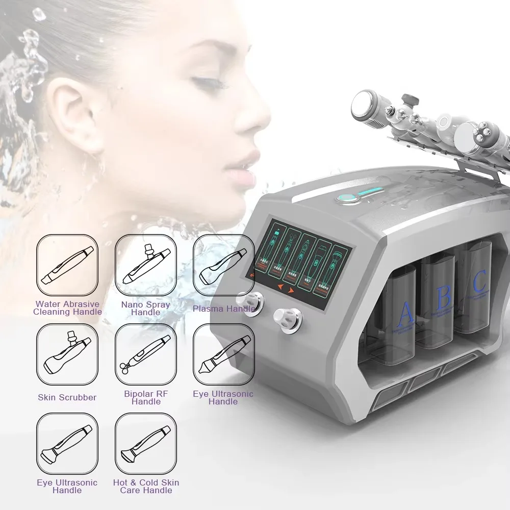 Au-S511 Safe And High Quality 7 in 1 Hydra Dermabrasion Water Aqua Peeling Skin Cleaning Beauty Equipment
