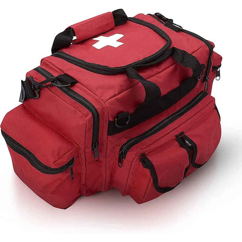 Custom Nylon Medical Bags Trauma First Aid Kit Portable Emergency Survival Supplies Tools Storage Bags For Travel Medicine Bags