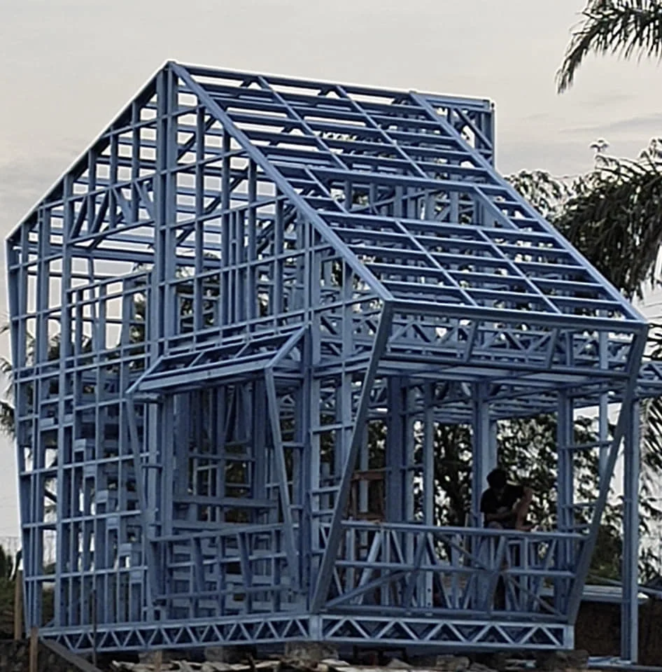 Chinese Manufacturer Light Gauge Steel Keel Roll Forming Machine For Villa House Building