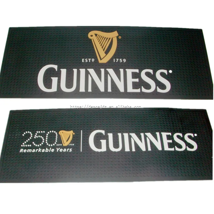 Bar PVC mat rotary wine glass, personalized beer drinking mat, with logo alcohol bar waterproof mat