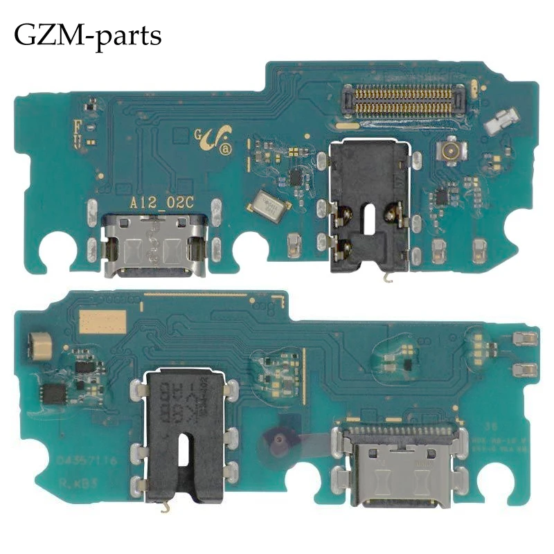 GZM-parts Original A125 USB-C Charging Dock with Headphone Jack board for Samsung Galaxy A12