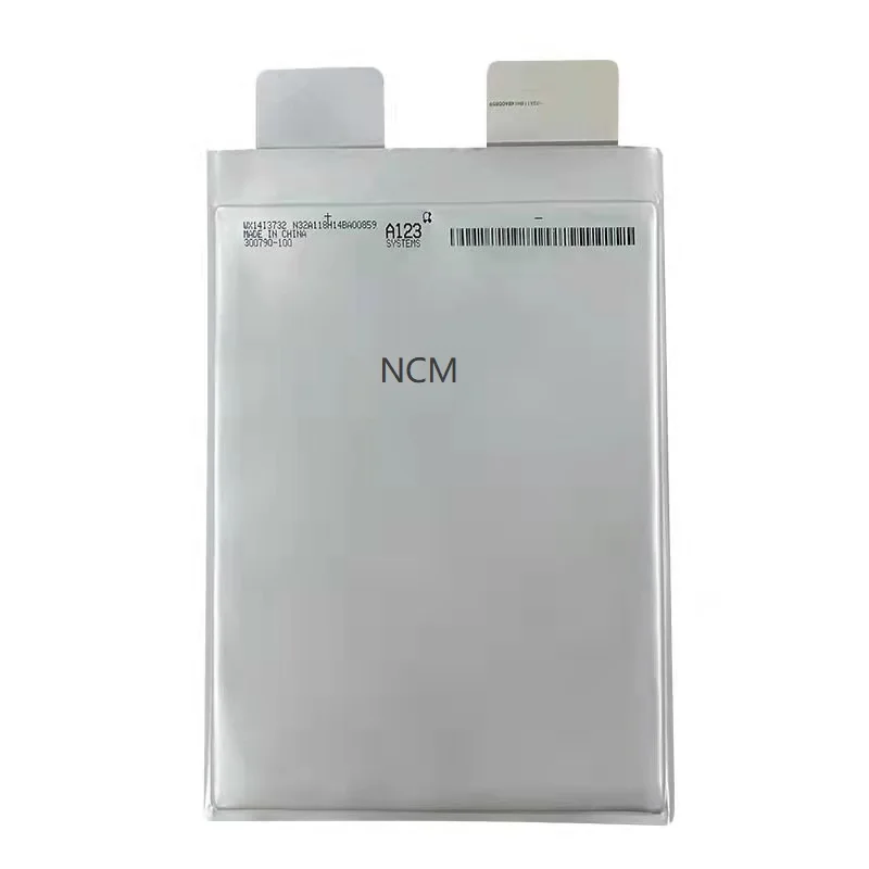 A-123 Pouch NCM Cell 3.7v 15Ah 32Ah 53Ah Rechargeable Li-polymer Battery Cell Power Storage Long Cycle Life
