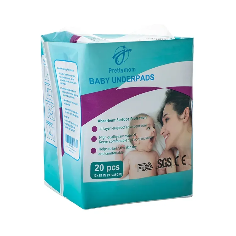 High quality cheap biodegradable portable pe material  baby diaper plastic bag