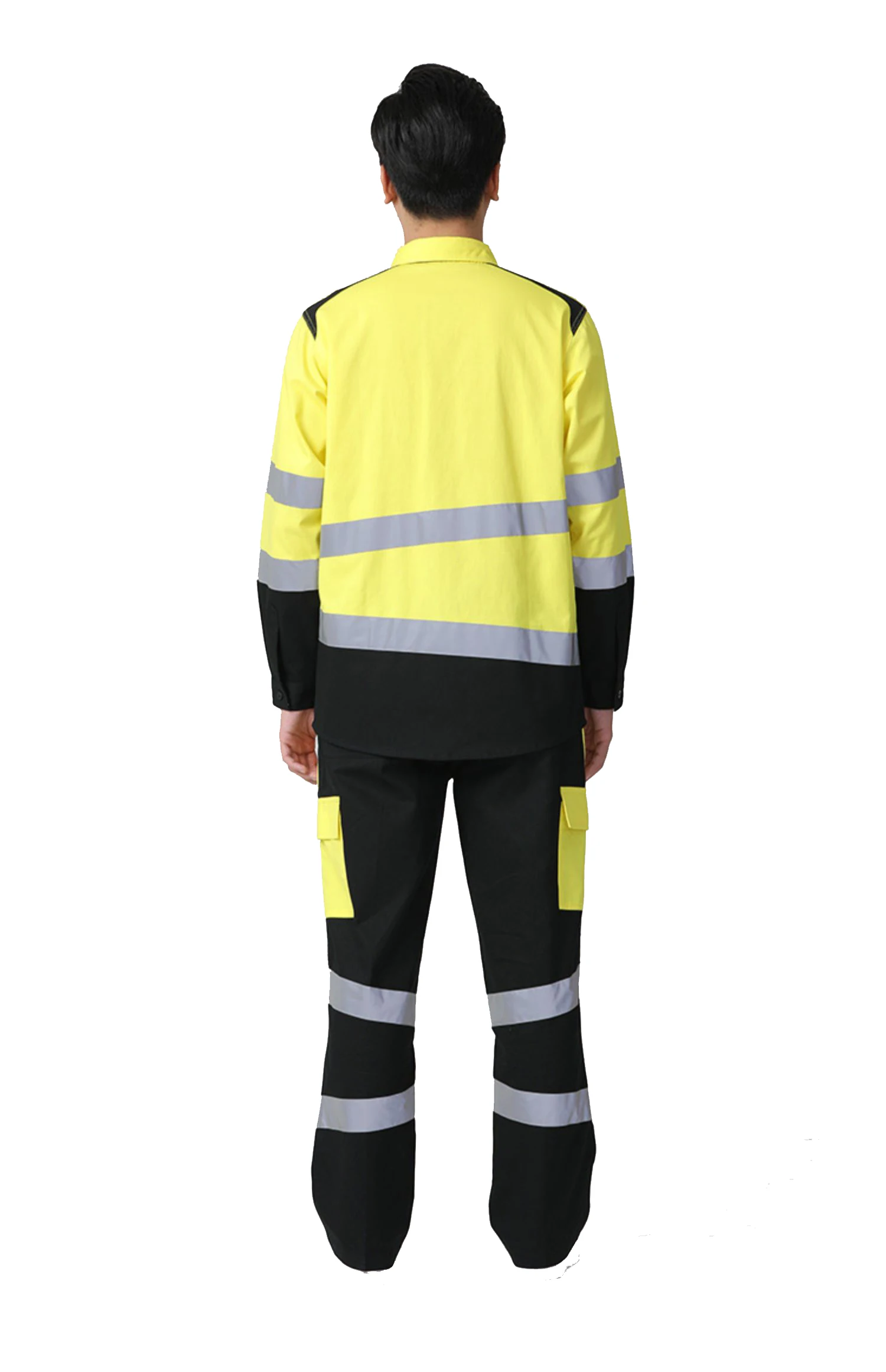 Safety Overall Outdoor Ground Operations  Work Uniforms Men Suit Work Clothes