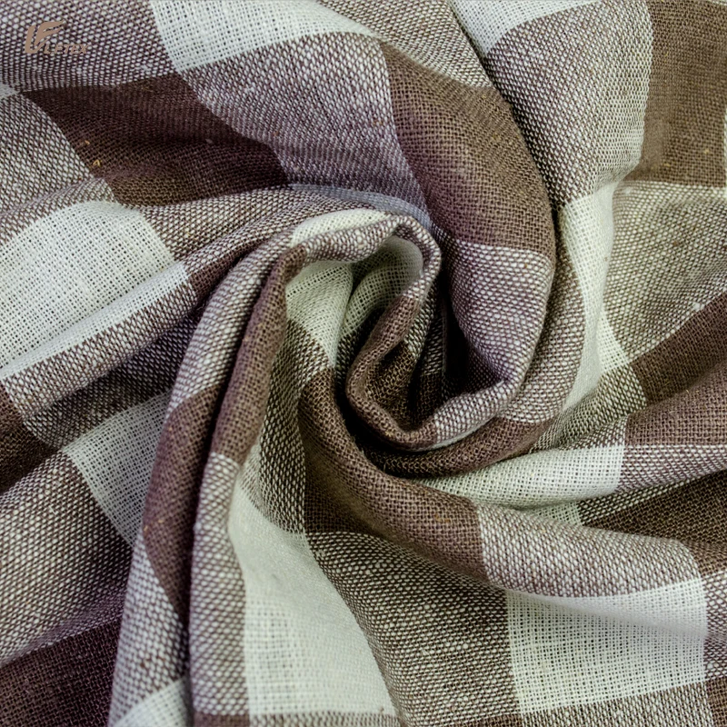 Wholesale soft woven organic rayon fabric  plain style  linen fabric