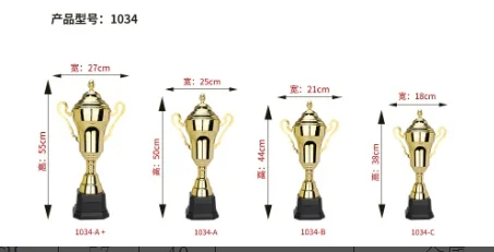 OEM / ODM 2023 new Engraving Logo Crystal Trophy Crown Crystal Metal Award Trophy With Black Base