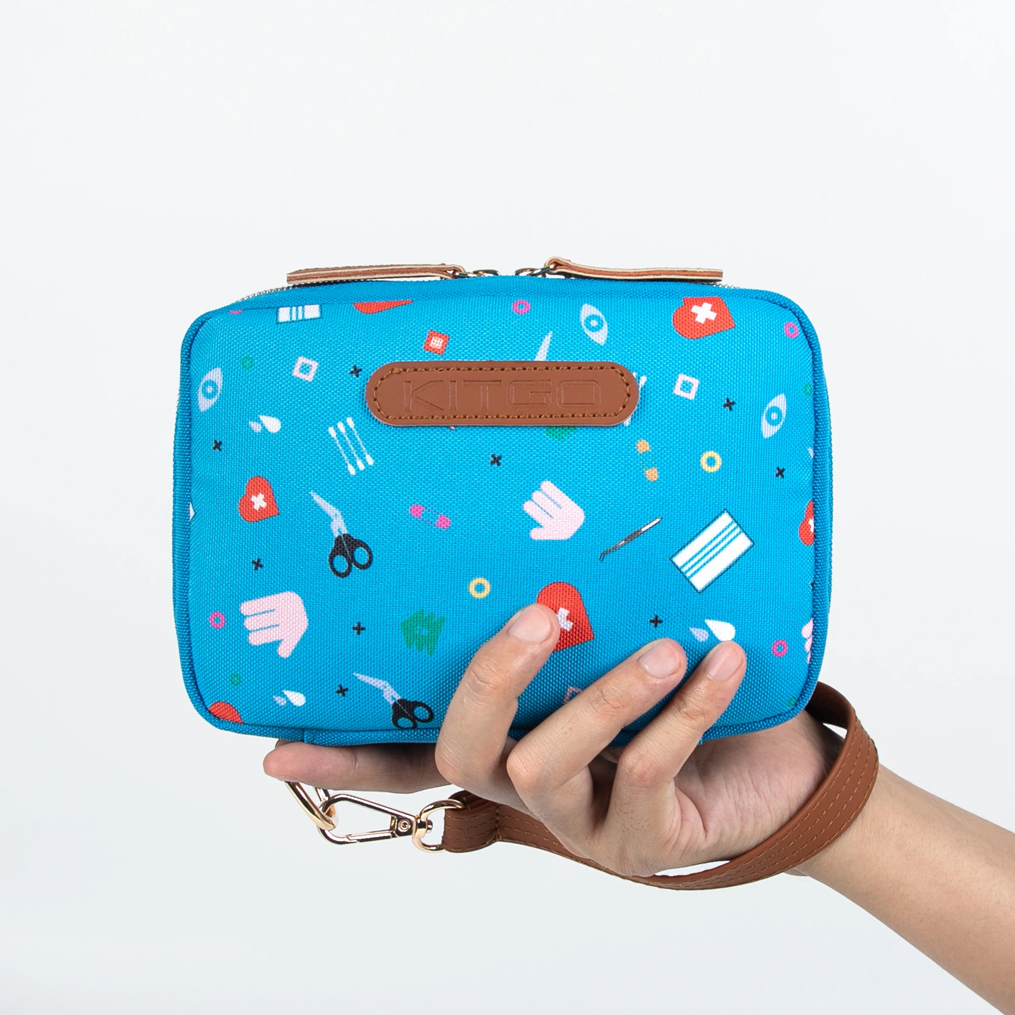 Medical Supplies Portable Waterproof Survival Emergency Kids School Outdoor Home First Aid Kitl