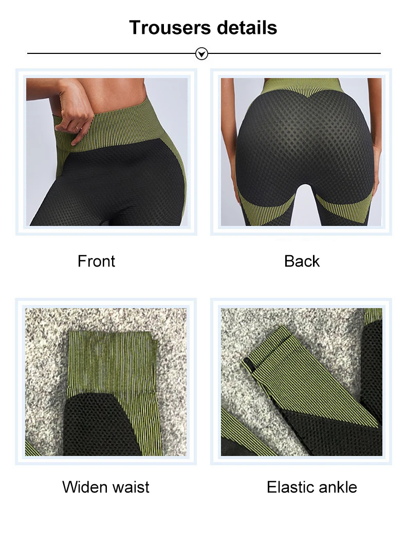 S-4XL Women Yoga Set 3Pcs Sports Seamless Gym Leggings Long Sleeve Crop Top Bra and Jacket Fitness Sportswear Tracksuit