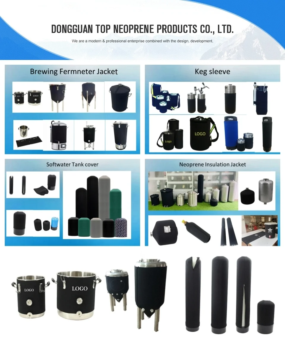 Neoprene Jacket Home brew Beer Drip Tray Cleaning Keg Malt Mill Ball Lock Keg Corny Mini