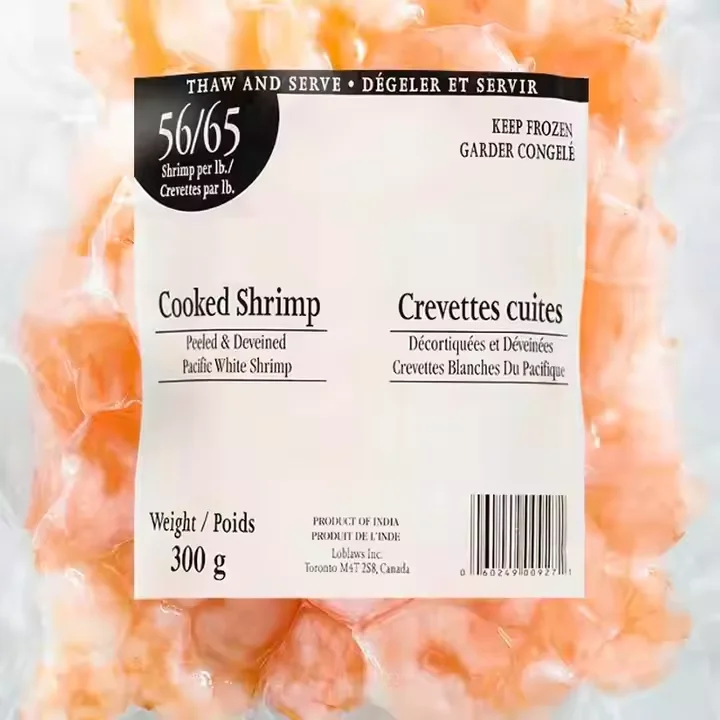 Custom Printed Waterproof and Low Temperature Resistant Freezer Adhesive Labels for Frozen Meat Products