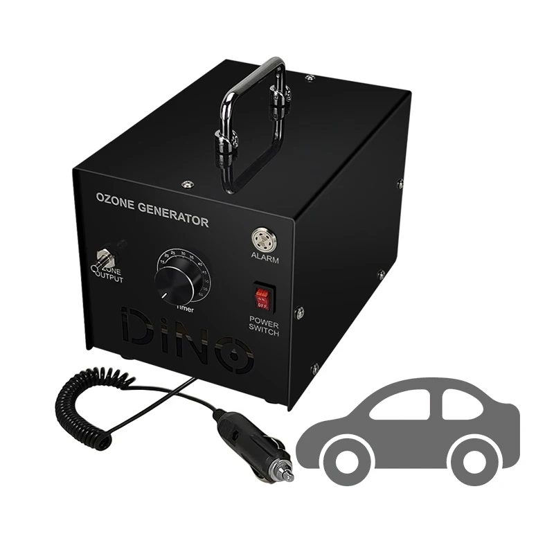 Portable 12V Car Ozone Disinfection Care Center Repair Shop 1g Ozone Generator for Car