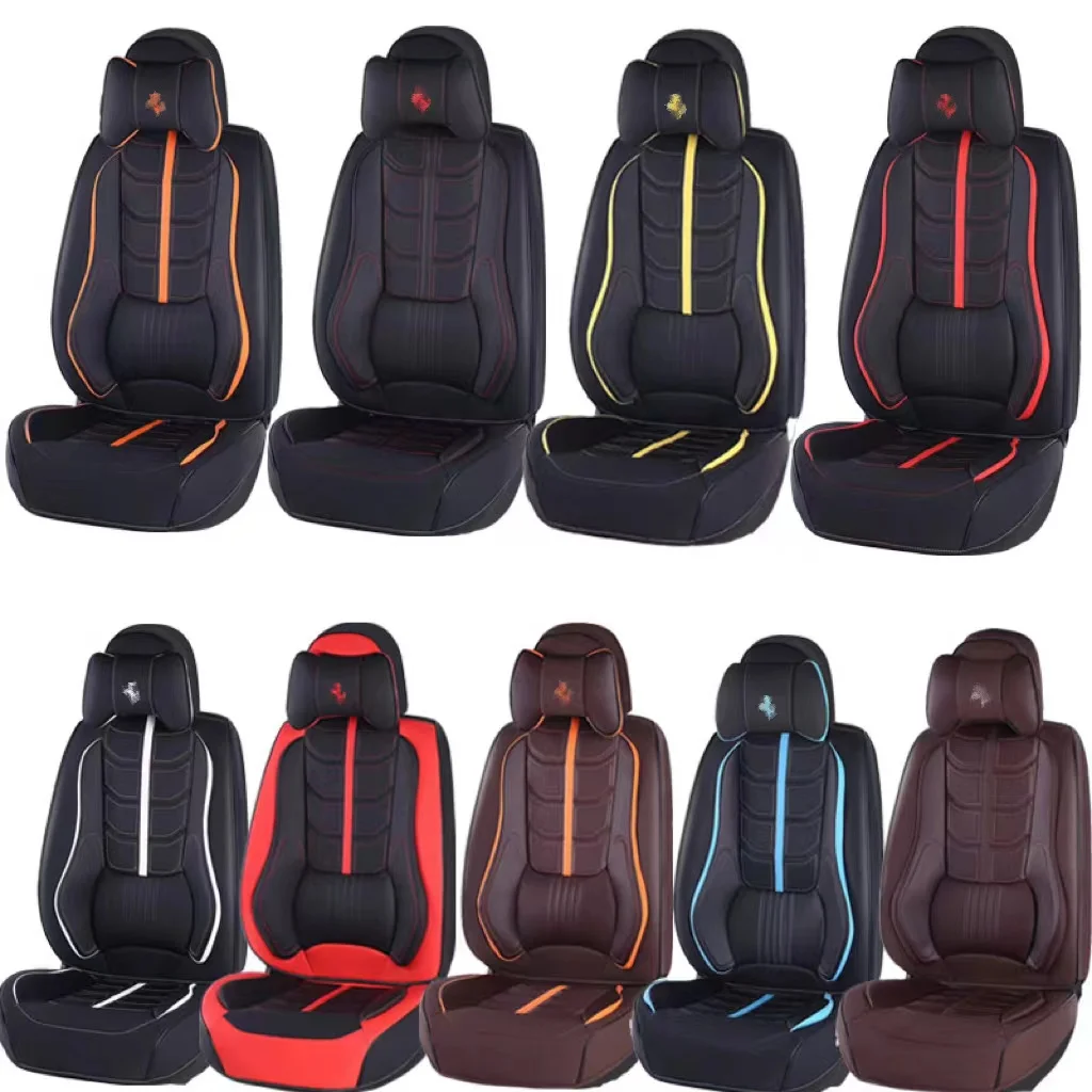 New design all-inclusive luxury original car seat cover PU PVC health model GM car seat cover