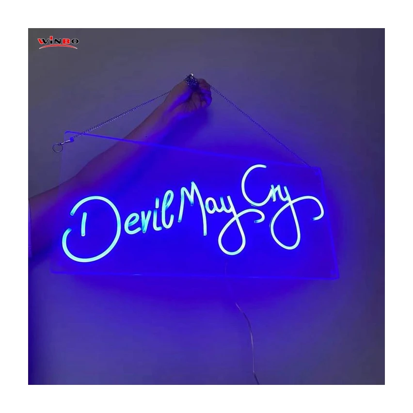 Winbo Dropshipping Sign Custom Room Home Decoration Free Devil May Cry Neon Sign