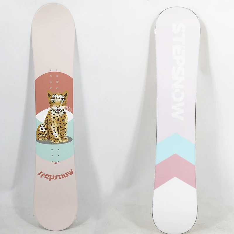 Customized snowboard accept logo MOQ 1pcs professional Various sizes snowboard and new design pattern for Winter ski board OEM