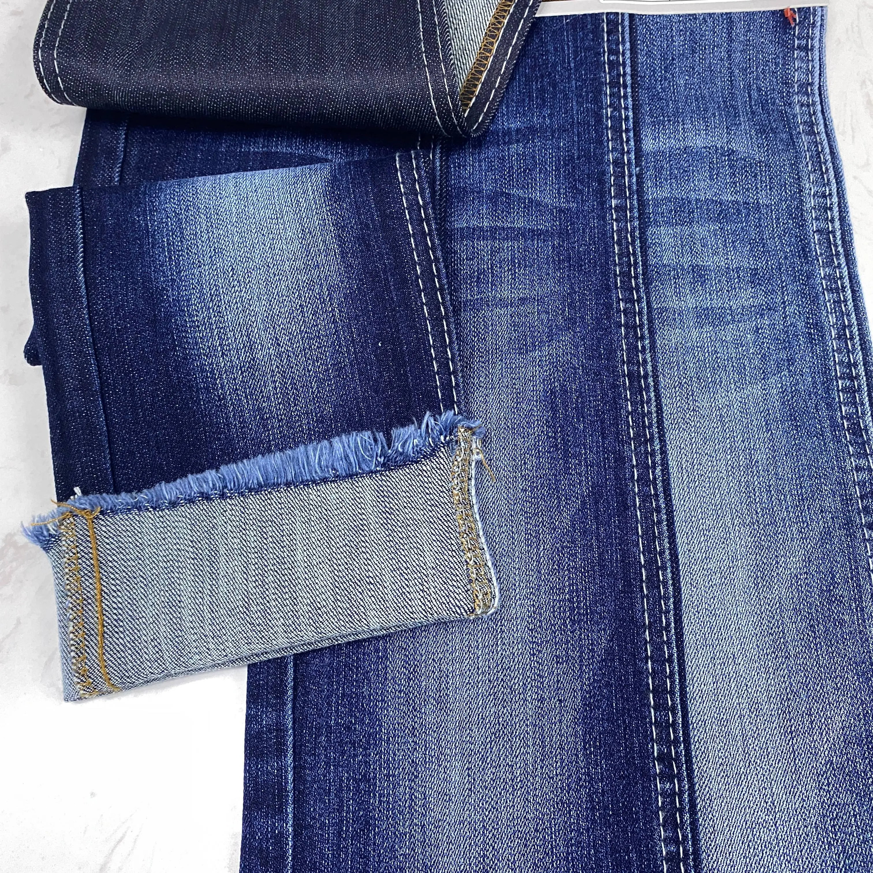 High quality 10s OA yarn 12OZ slub for ladies skinny jeans with denim fabrics