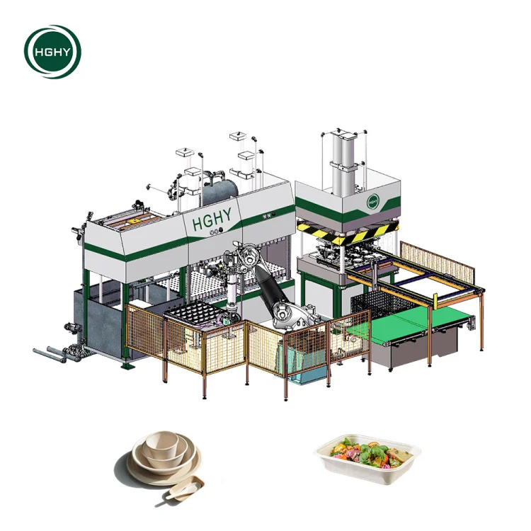Одноразовая машина для формования целлюлозы HGHY