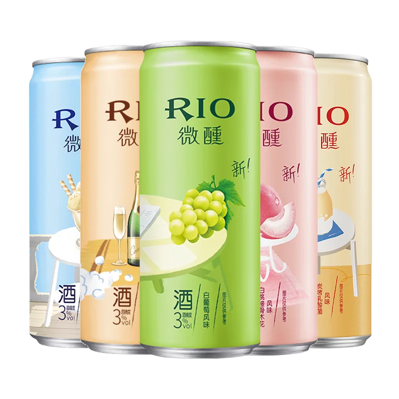 Оптовая продажа 300 мл RIO алкогольные газированные напитки Экономичные длинные в бутылочной упаковке