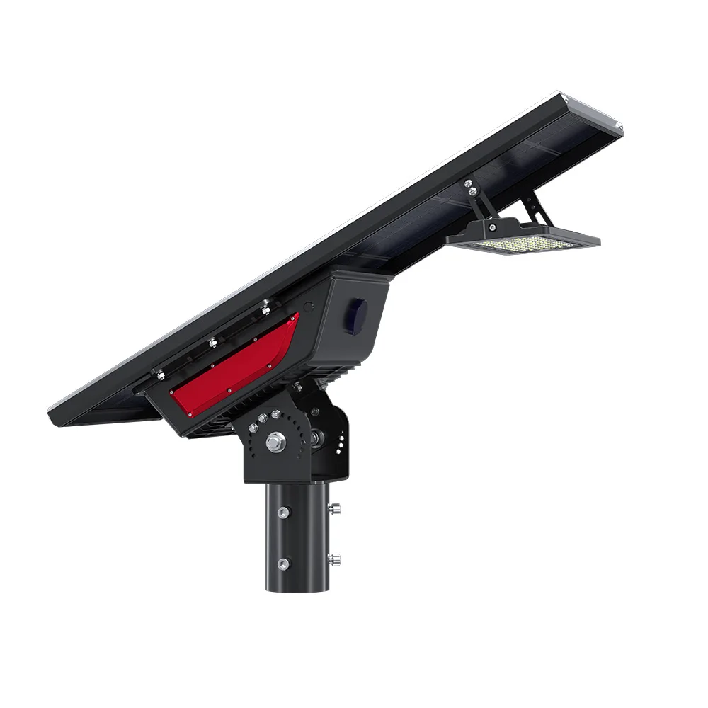 2024 New Integrated Solar Street Light Aluminum Led Monitor From Cell Phone Solar Light With Outdoor Ip65 Cree Road