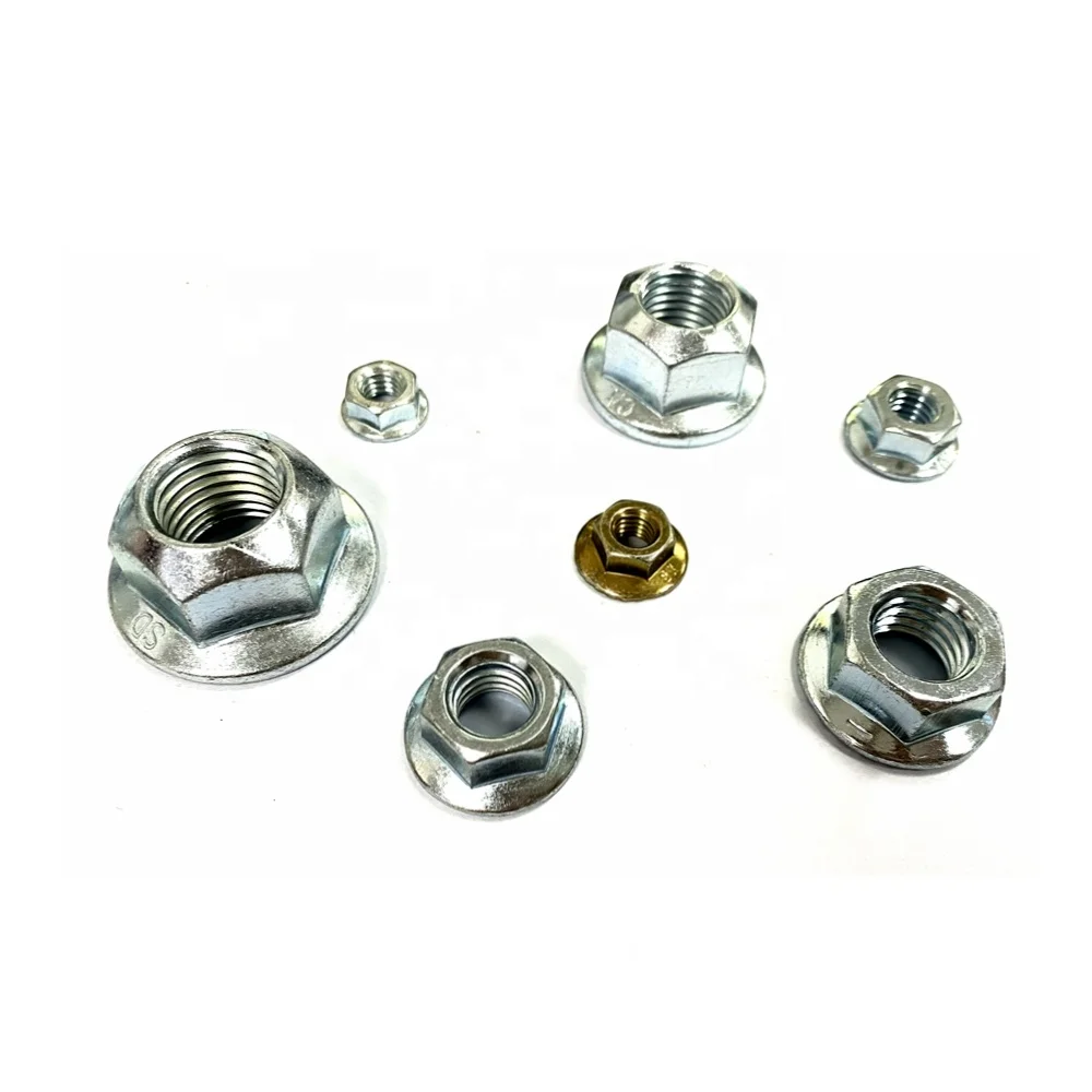 Galvanized Cage M6 Cage Nut With Screw M6X14 and Nylon Washer Black Square Lock Cage Nut