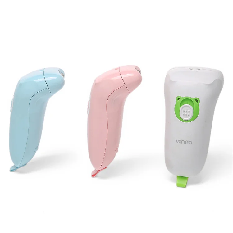 Promotional custom logo ABS usb interface baby electric nail clipper safety electric nail clippers