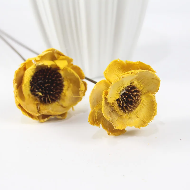 Long lasting dried flower handmade corn poppy flower for for big sales