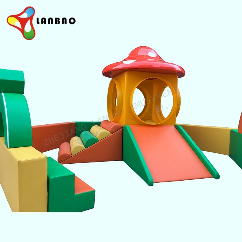 New Design Amusement Park Mushroom House Children Soft Play softplay Equipment baby playground indoor