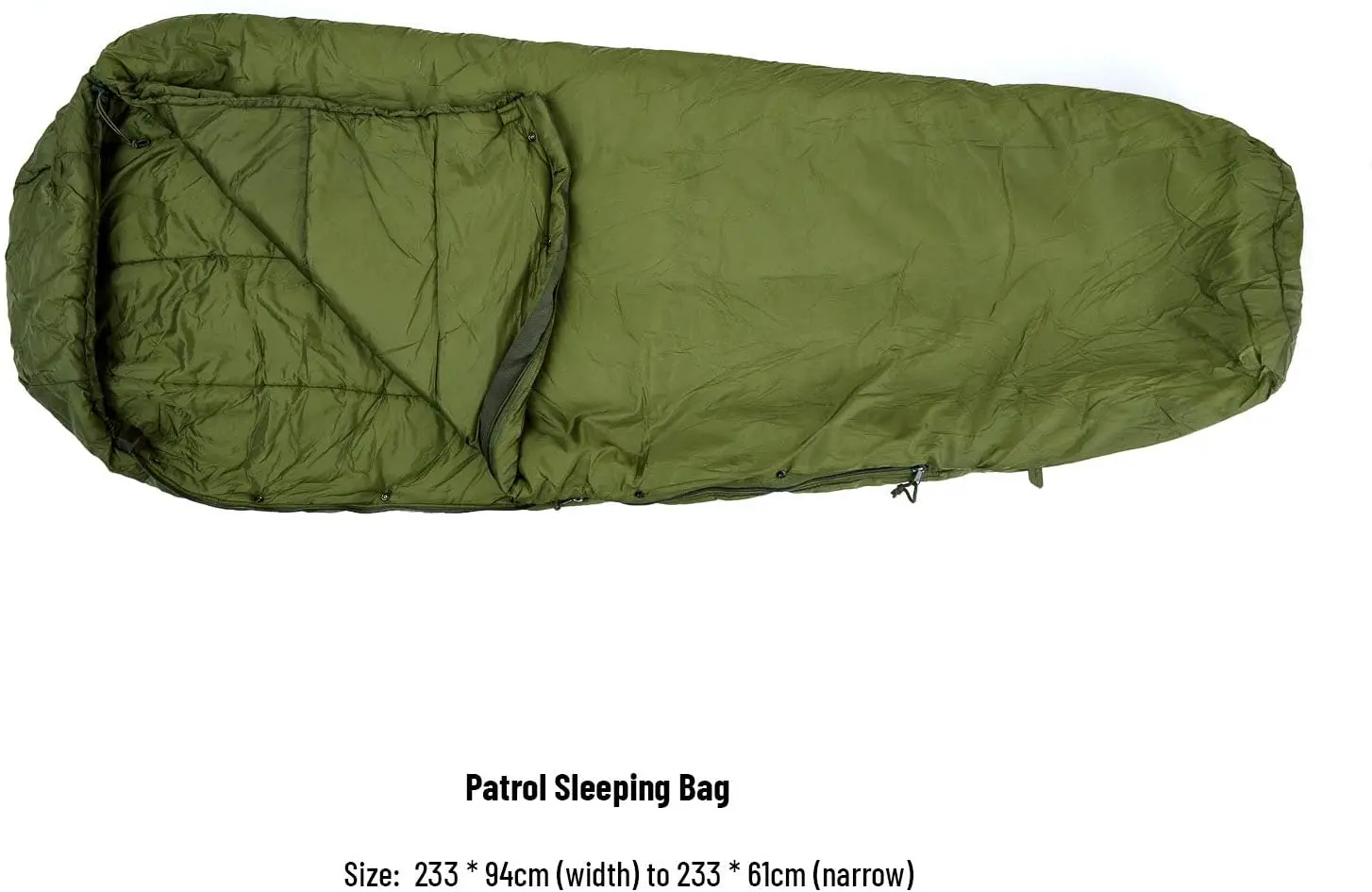 New Style 3 in 1 Multi Layered Camouflage Camping Sleeping Bags Modular Sleeping Bag System with Bivy Cover Sleeping Bag