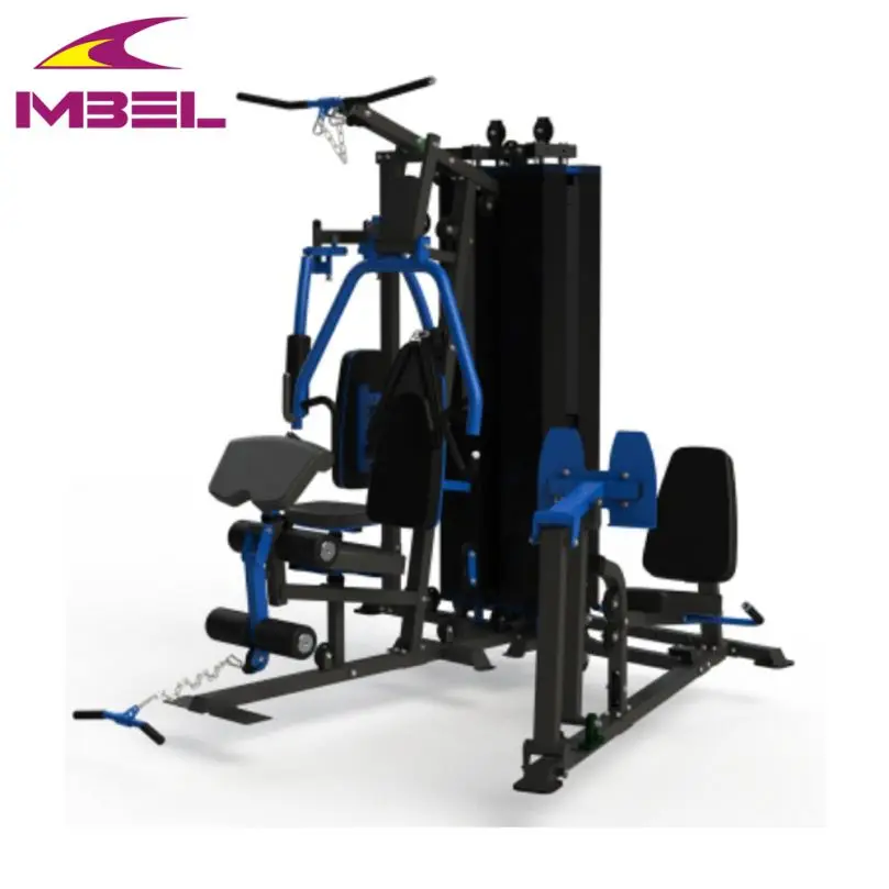 Home Multi Functional 4 Station Gym Fitness Equipment Strength Training Machine