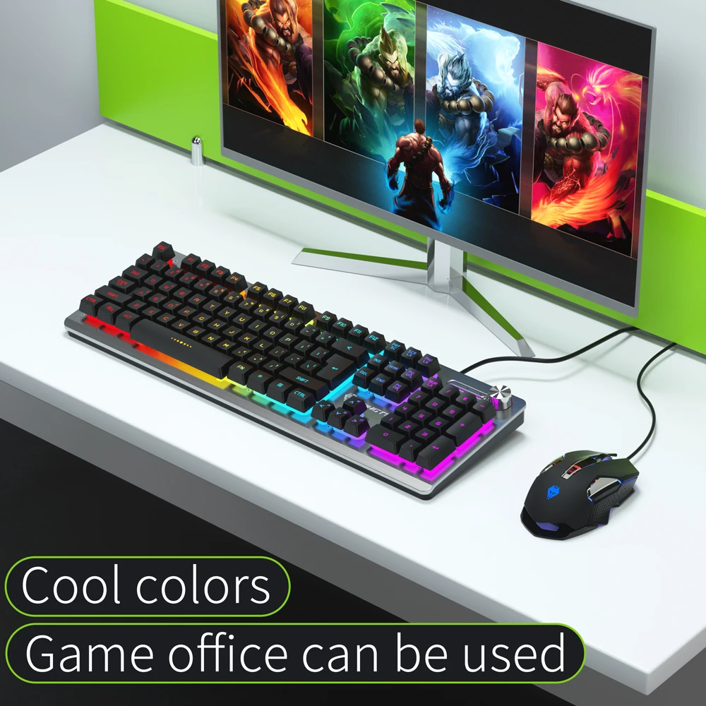 Роскошная игровая клавиатура Klavye с логотипом на заказ USB проводная CE FCC алюминиевая